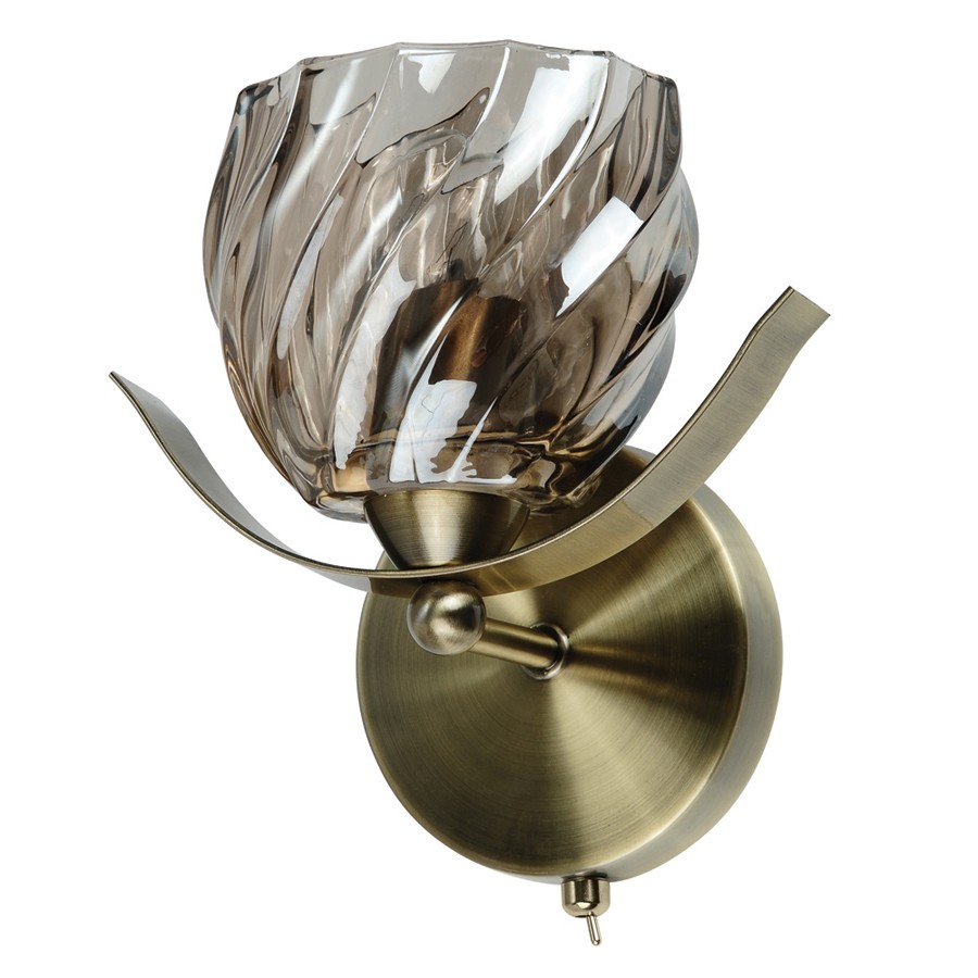 Настенное бра ID lamp Fontana 601/1A-MOONOldbronze