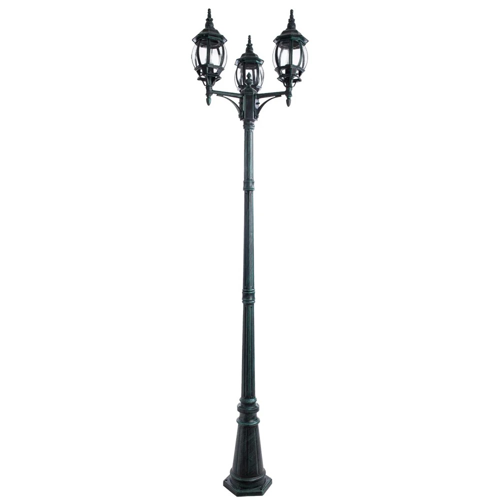 Столб фонарный уличный Arte Lamp ATLANTA A1047PA-3BG