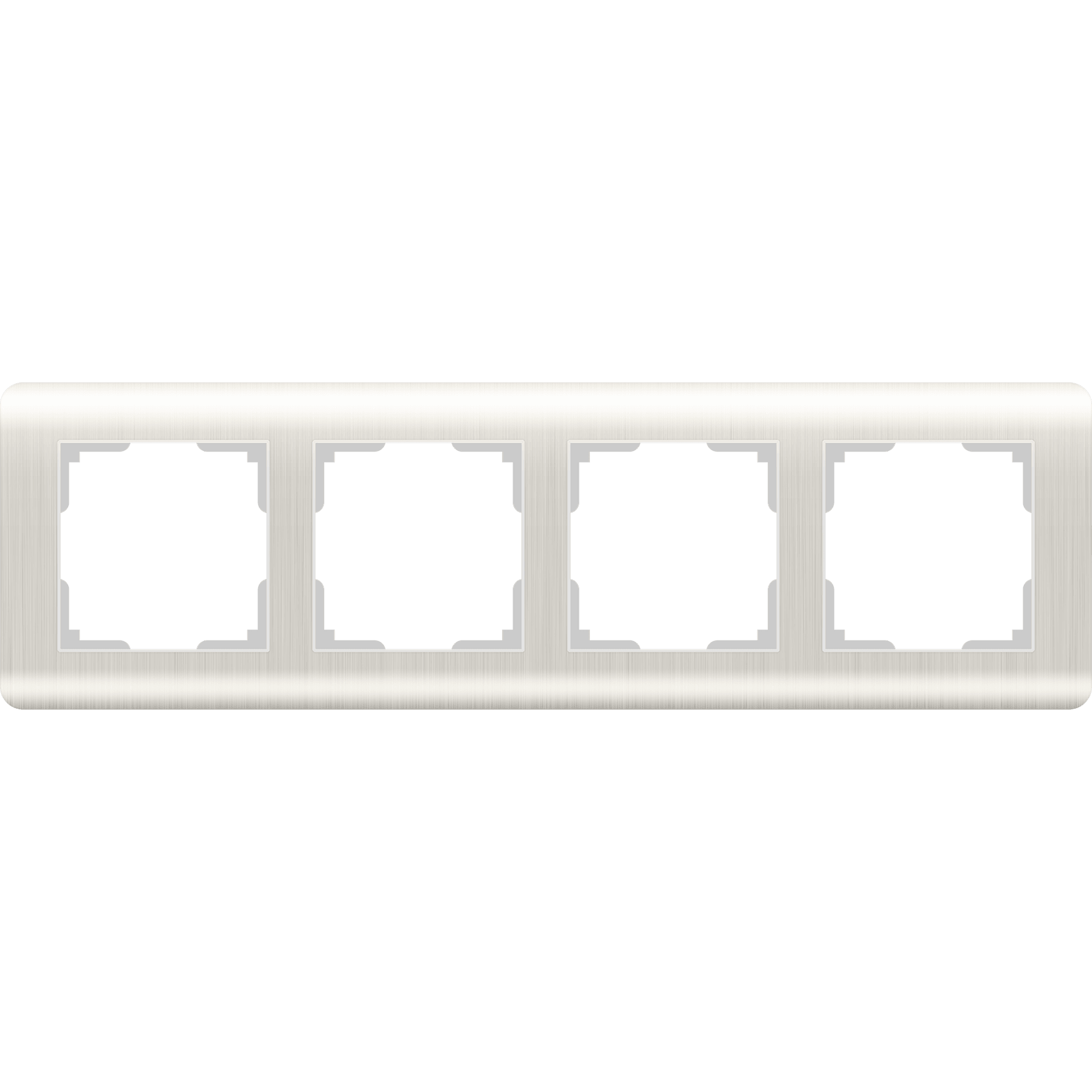 Рамка Werkel WL12-Frame-04 / Рамка на 4 поста (перламутровый)