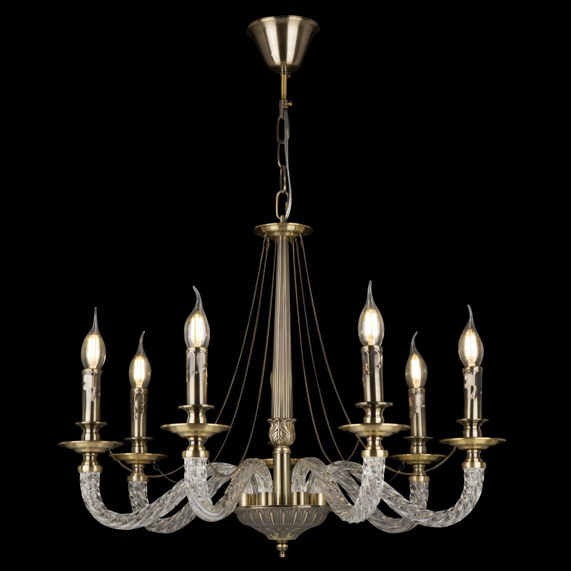 Подвесная люстра Freya Charis FR2007PL-07BZ